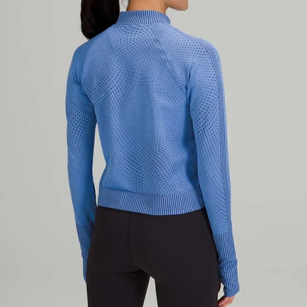 Lululemon Rest Less Cropped Half-Zip - 6
